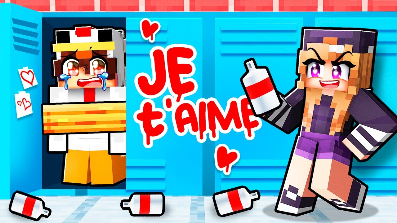 Ma Harceleuse CRUSH sur MOI sur Minecraft !