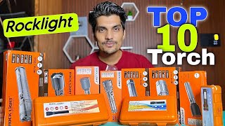 ROCKLIGHT top 10 torchs all new rocklight model review || Rocklight best torchlight  screenshot 4