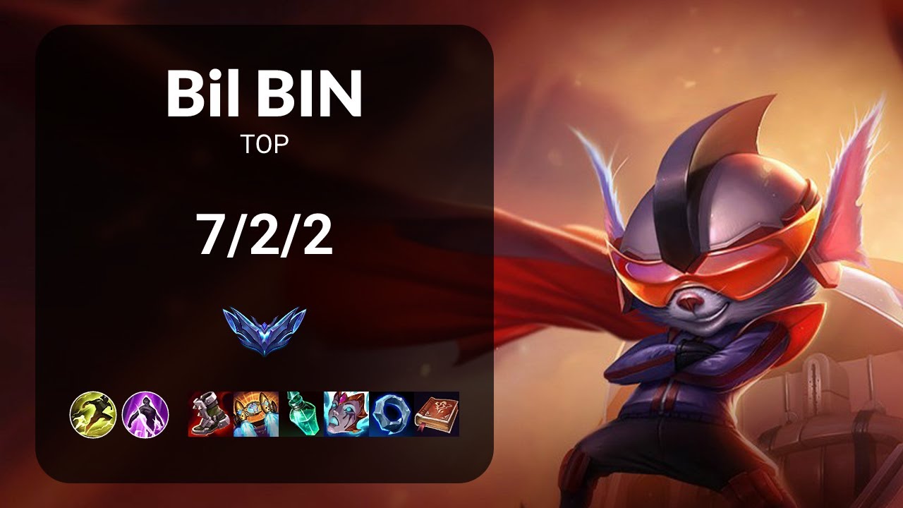 Bil Bin Rumble vs Urgot TOP - KR DIAMOND Patch 15.1