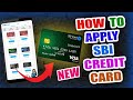 How To Apply New SBI Credit Card Online In Tamil