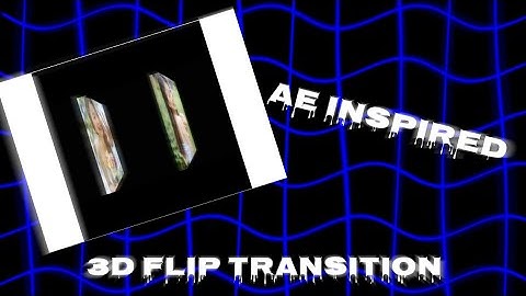 Advance 3d flip transition |  AE inspired | alight motion tutorial | quick tutorial