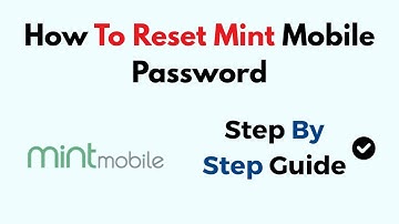 How To Reset Mint Mobile Password