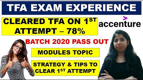 Accenture TFA Exam Experience | Cleared TFA In 1st Attempt! | Java Modules