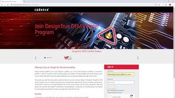 Cadence DFM Portal