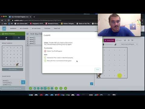 CodeHS: Karel Video #2 - Navigating the Site