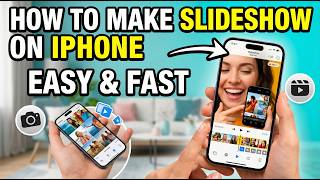 iPhone पर स्लाइडशो कैसे बनाएं! (Photos ऐप मूवी ट्यूटोरियल) screenshot 4