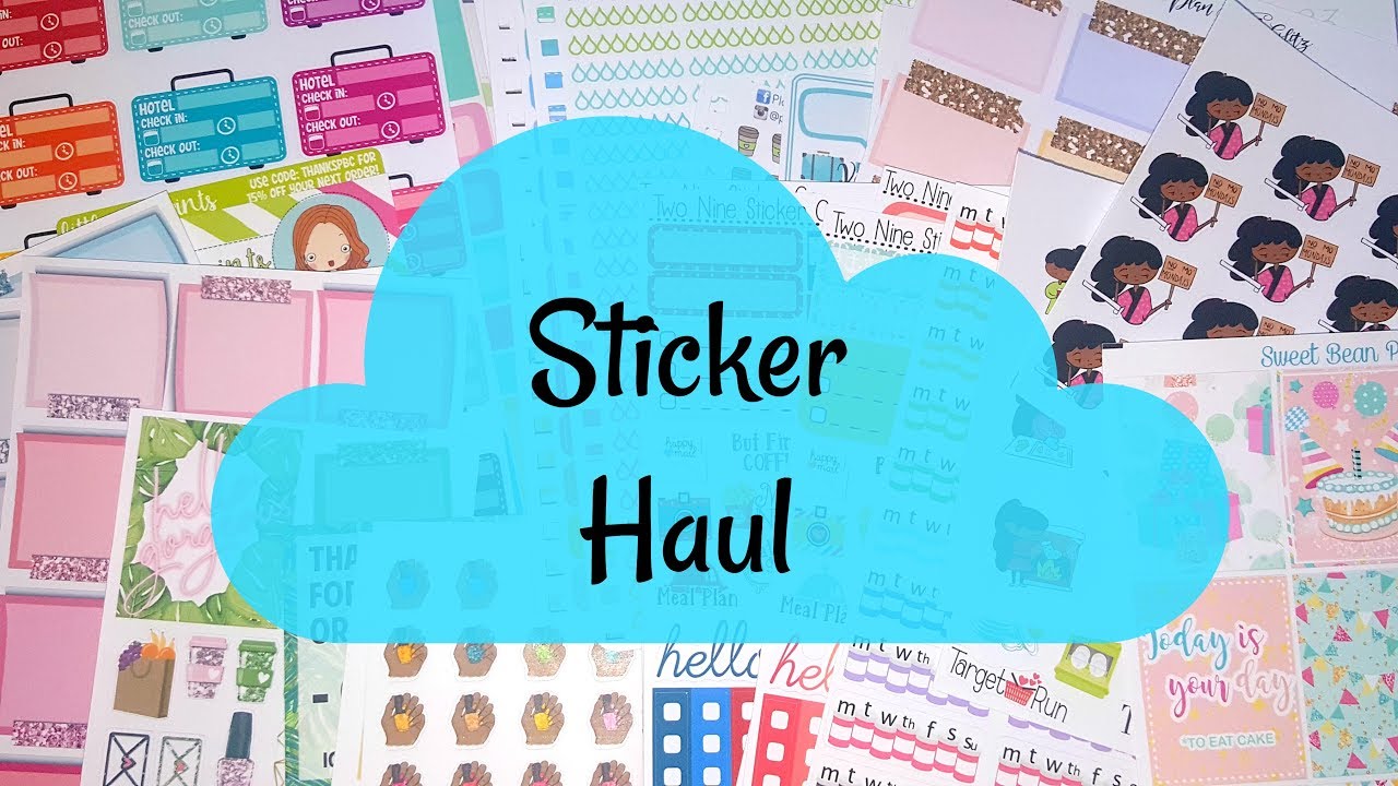 Planner Boss Collective Sale Sticker Haul YouTube