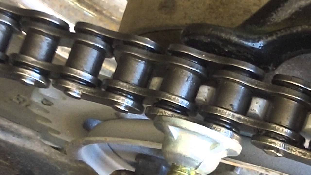 Troca relação Honda Shadow 600 (parte 3/3 - montagem/regulagem corrente)