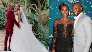 ISSA RAE & LOUIS DIAME DURING WEDDING VIDEO, marriage