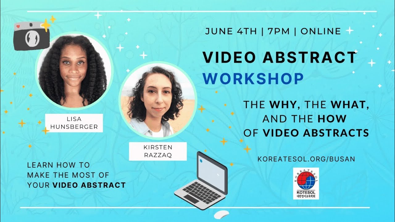 Video Abstract Workshop (full) — NatCon 2021