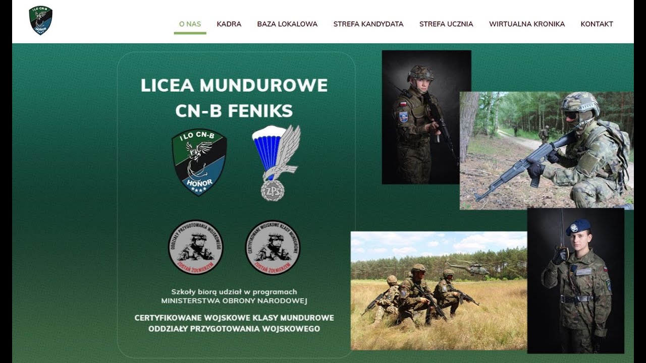 I LO CN-B im. Polskich Spadochroniarzy w Kętrzynie - zapraszamy do naszej szkoły.