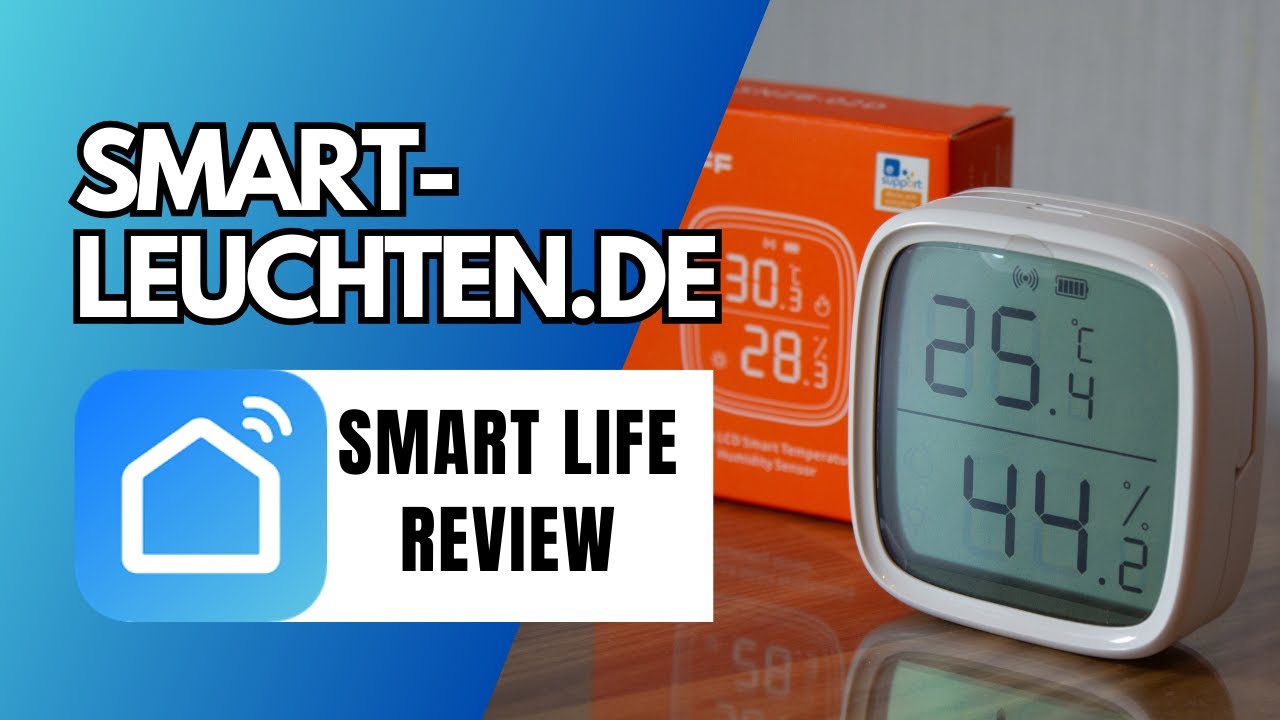 SONOFF Zigbee Temperatur- & Feuchtigkeitssensor im Test 🌡️ | Smart-Leuchten.de Review