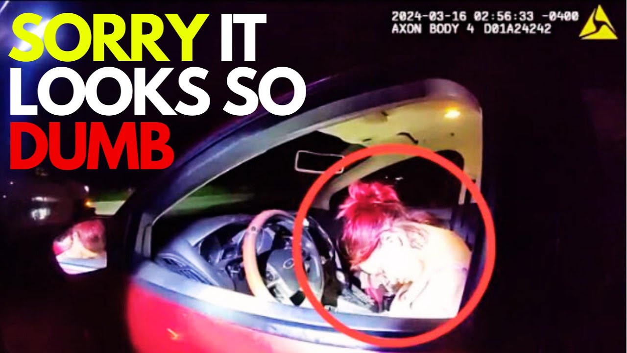 Unfit Mom Gets Caught Drunk and Asleep AT the Wheel With Toddler In The ...