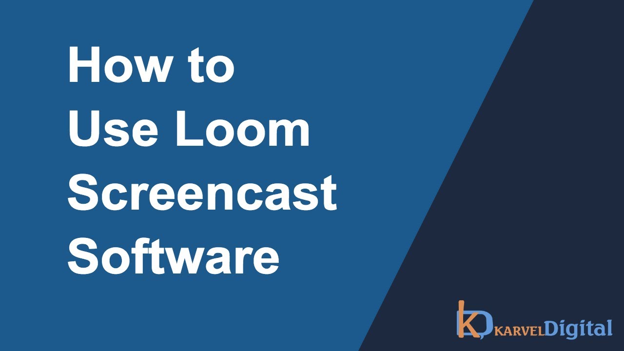 How to Use Loom Screencast Software to Reduce Communication Time - YouTube