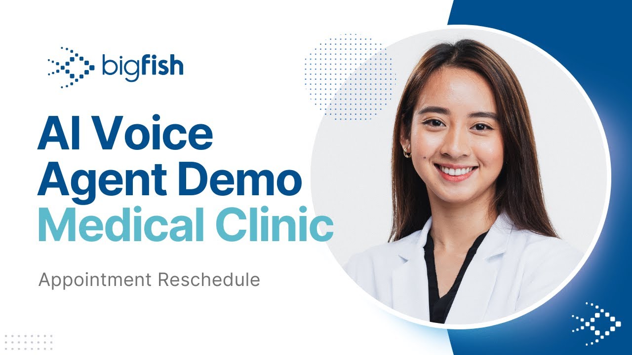 AI Voice Agent Demo:  Medical Clinic Appointment Reschedule