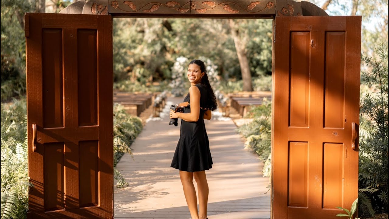 Come with us to shoot our first wedding!