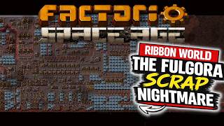Factorio Space Age Ribbon World   The Fulgora Scrap Nightmare