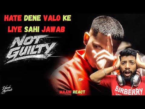 Dhanda Nyoliwala - Not Guilty (REACTION VIDEO ) | Maani React | #dhandanyoliwala #haryanvihiphop
