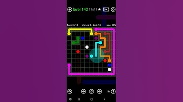 How To Solve Flow Free Premium 11x11 Mania Level 142 Hard Board Walk Through Solution Walkthrough