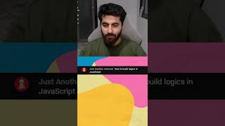 How to build logic✅ #programing #javascript #mern #webdevelopment