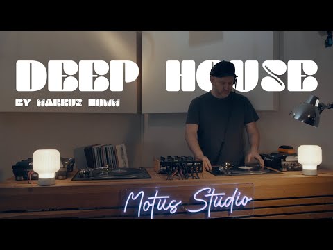 60 Min Groovy Deep House Vinyl Set Chill Vibes Warm Basslines Soulful Sounds Markus Homm Live 