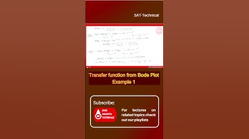 Transfer Functions from Bode Plot Example 1 #bodeplot #electricalengineering #controlsystem #control