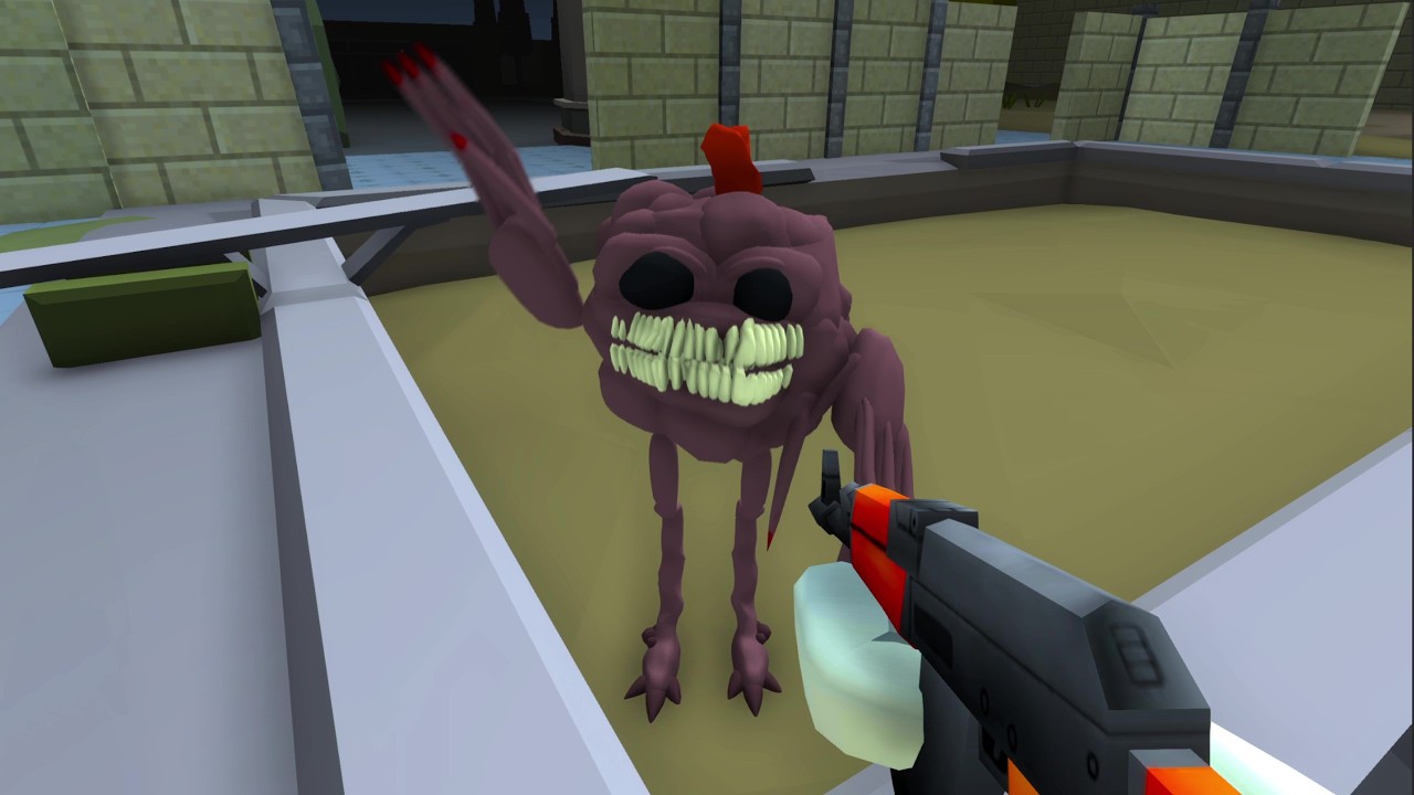 Призыв Чикена Потрошителя в Chicken Gun! Миф Чикен Ган!