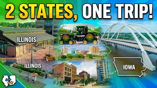 I Forgot that the Quad Cities Can Be This Fun! | Illinois & Iowa in One Day