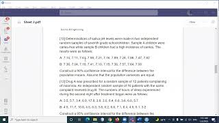 Appendix#4 Using R in interval Estimation and Hypothesis testing