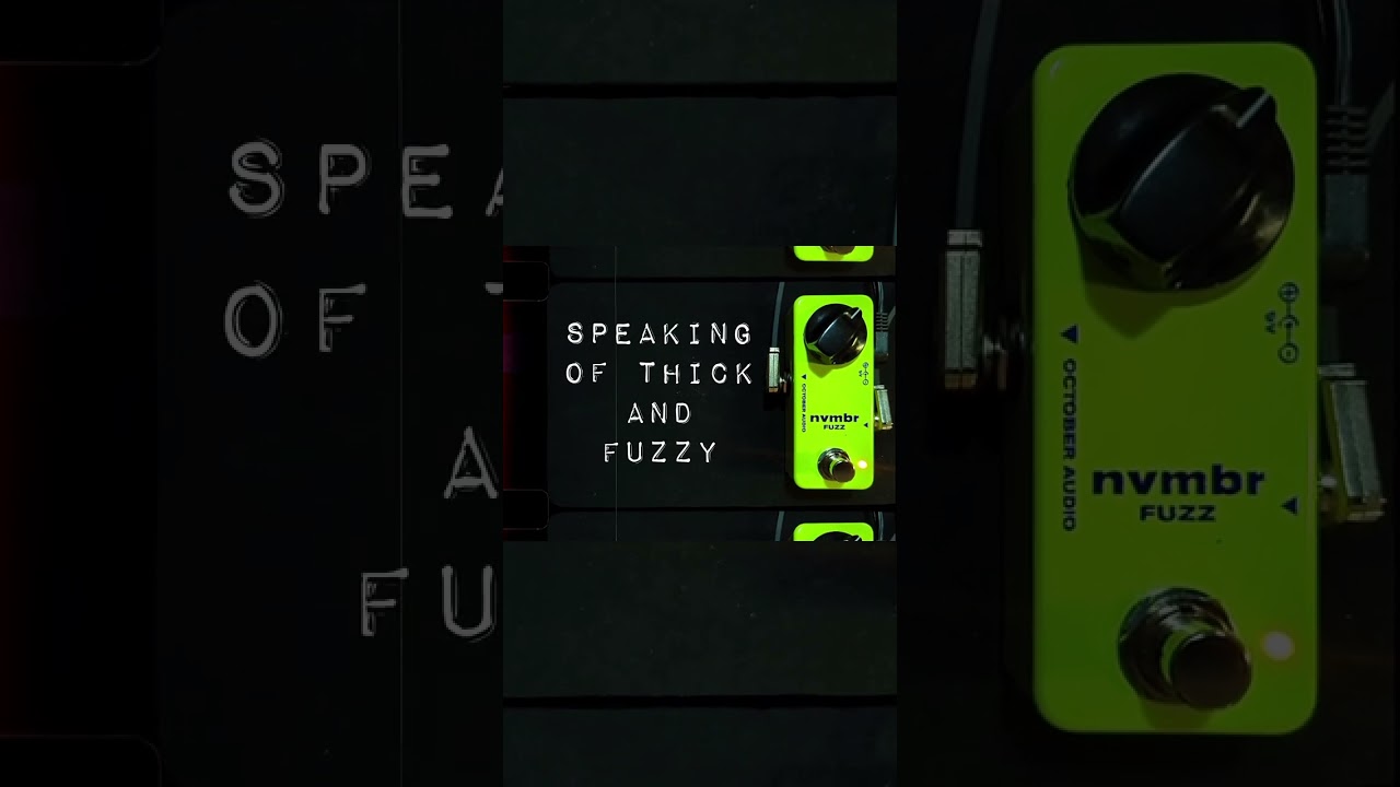 nvmbr fuzz— October Audio Effects Pedals