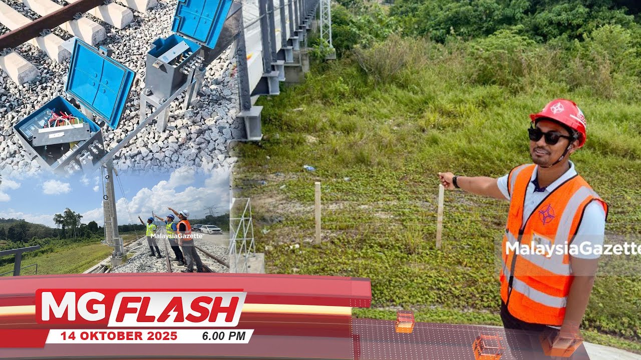 32 Kes Curi Kabel ECRL, Syarikat Rugi RM3 Juta  #MGFlash