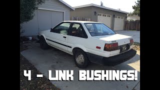 AE86 2-minute bushing replacement