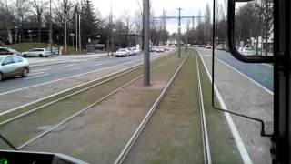 Fahrt mit der neuen Tram nach St. Emeram.