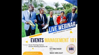Events Management 101 - Episode 2