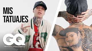 Santa Fe Klan nos explica el significado de sus tatuajes | Tattoo Tour | GQ México y Latinoamérica