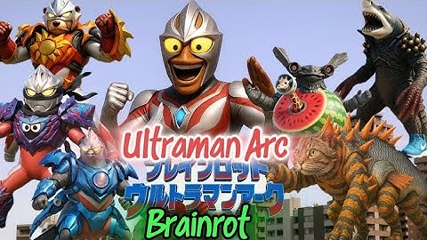 Brainrot Ultraman Arc opening song #anomali #anomaly #ultraman #ultramanarc #brainrot