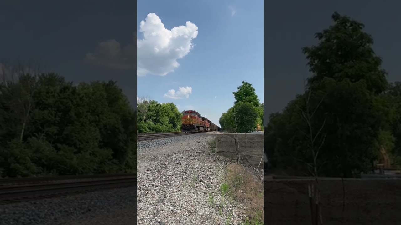 BNSF AC4400CW 5606 leading fast empty coal EMHKATM