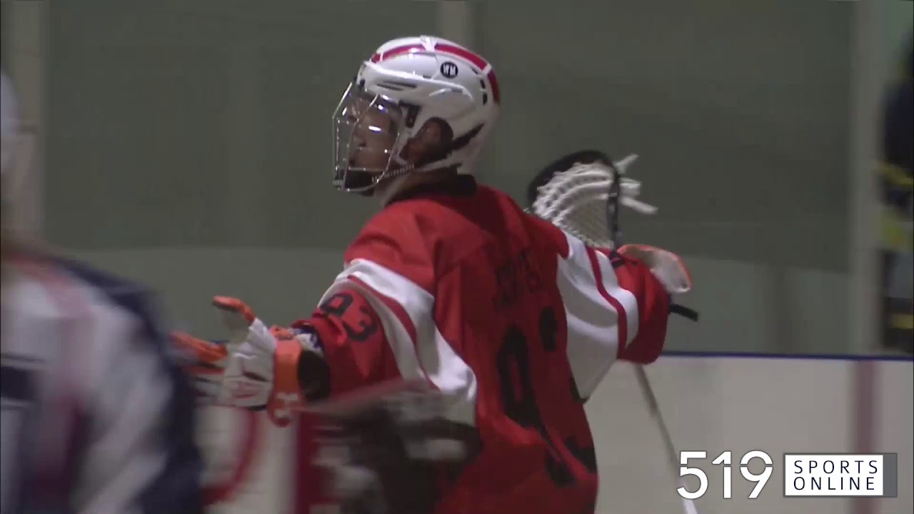 Junior B Lacrosse Six Nations Rebels vs Guelph Regals YouTube