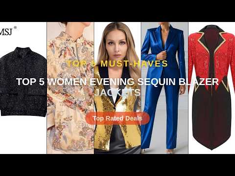 Ultimate Guide to the Best Top 5 Women Evening Sequin Blazer Jackets - Womens Circus Ringmaster Tail