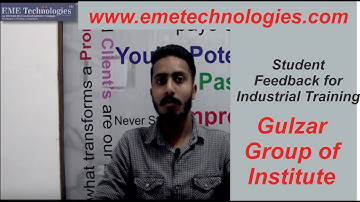 Auto Cad | Solid Works Training | Gulzar Group of Institute | Student Feedback | Rajeev Kumar