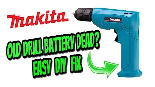 Old 90's Makita Cordless Drill Battery Modification Fix!