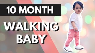Baby Walking at 10 Months || Signs of Baby Getting Ready to Walk