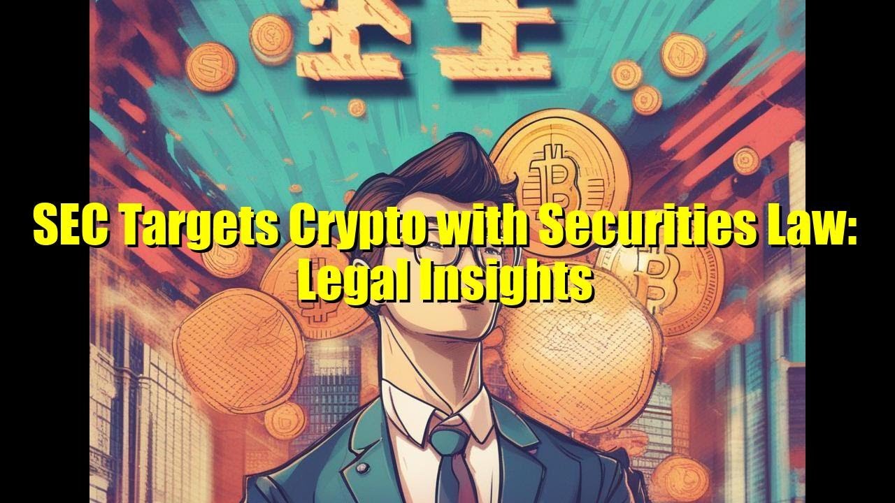 SEC Targets Crypto with Securities Law: Legal Insights