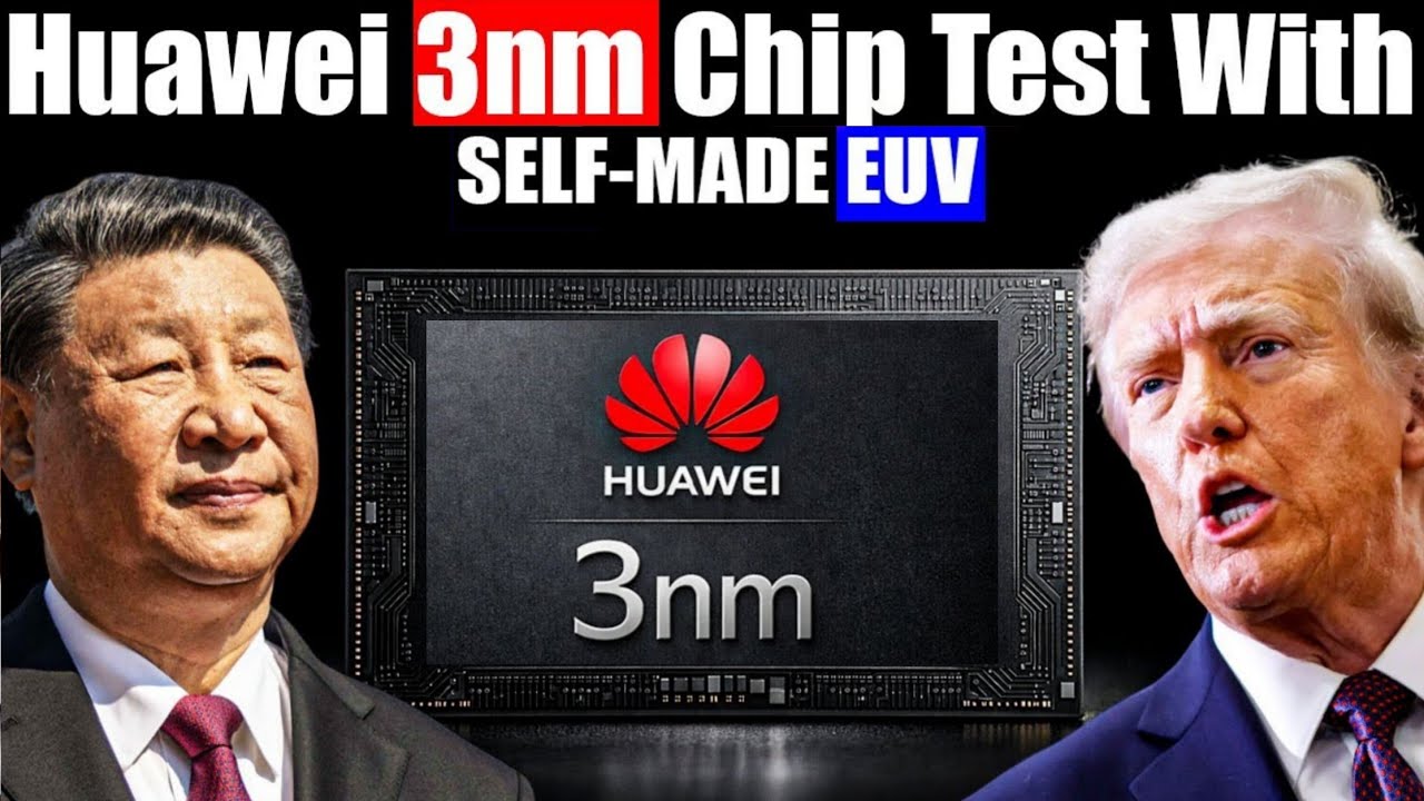 China Breaks Barriers: Huawei Successfully Tests 3nm Chip Using Homegrown EUV