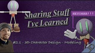 Sharing Stuff I've Learned: 2.1 - 3D Character Design - Modeling (Blender 5.0)