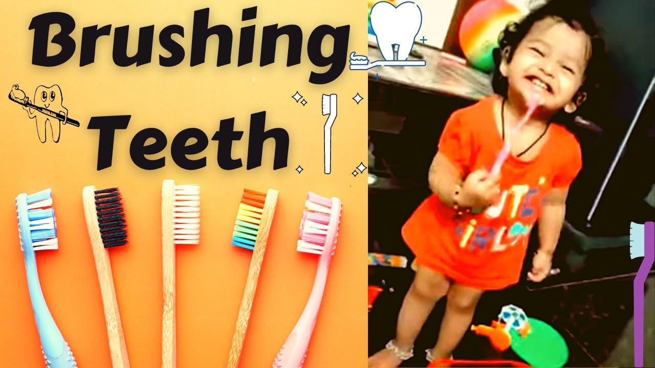 Kids brushing teeth video Brushing teeth for kids Brushing teeth baby