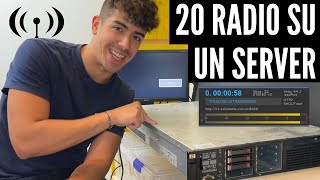 QUANTE RADIO RIESCO A CREARE SU UN SERVER? | 20 radios on one hp server screenshot 5