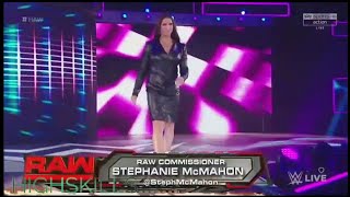 Stephanie Mcmahon Entrance Returns At Raw Dec. 18Th 2017.