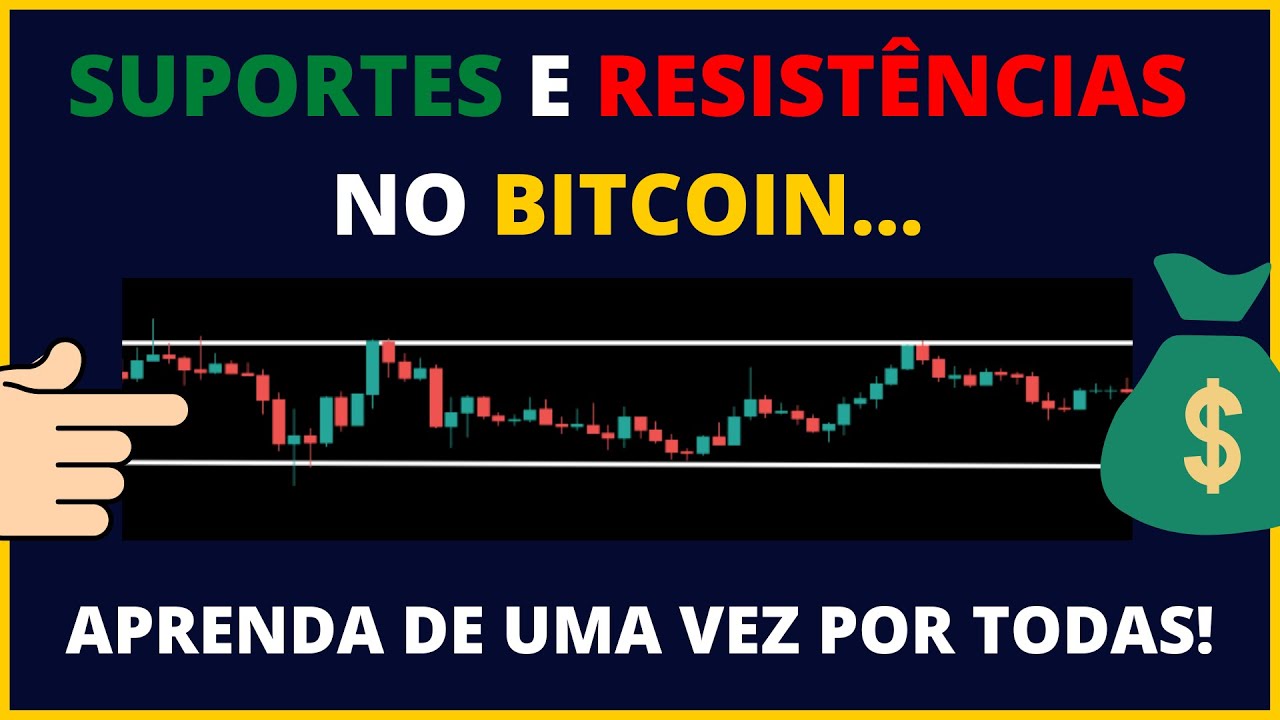 SUPORTE E RESISTÊNCIAS NO BITCOIN! SEGREDO REVELADO!