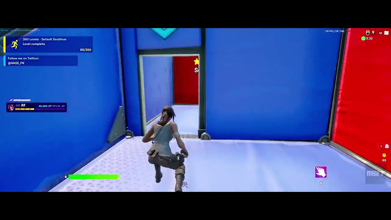 FORTNITE⭐350+ Levels Deathrun⭐SECRET COIN LOCATION 3/14 TUTORIAL - MAP CODE: 5431-1650-3896